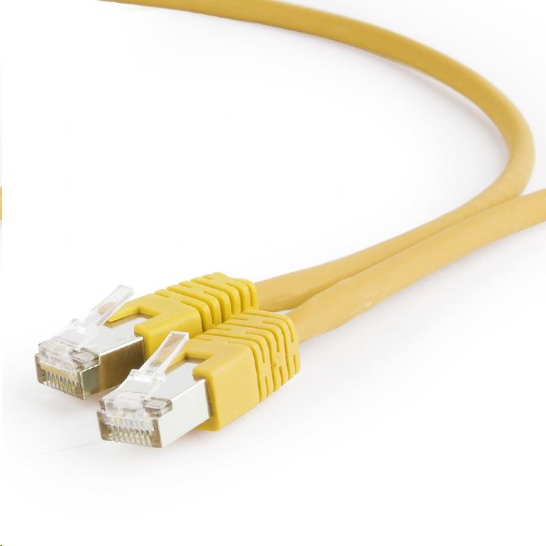 Gembird FTP CAT6A patch kábel 2m sárga (PP6A-LSZHCU-Y-2M) Gembird FTP CAT6A patch kábel 2m sárga (PP6A-LSZHCU-Y-2M)