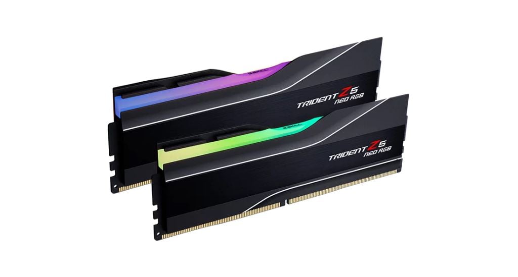 64GB 6000MHz DDR5 RAM G.Skill Trident Z5 Neo RGB CL30 (2x32GB) (F5-6000J3040G32GX2-TZ5NR)