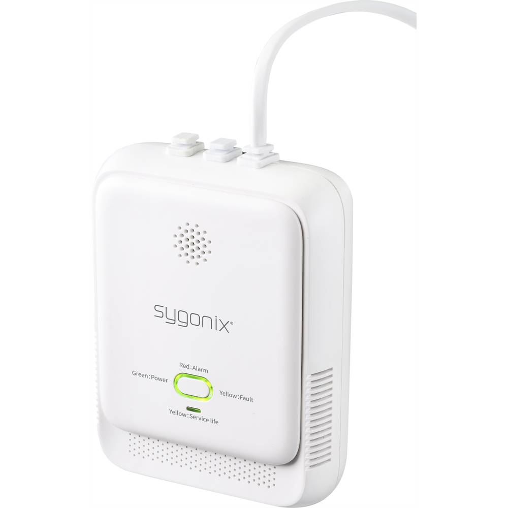 SYGONIX SY-4996316 metán Wifi applikáció Okos gázszivárgás jelző Fehér SYGONIX SY-4996316 metán Wifi applikáció Okos gázszivárgás jelző Fehér