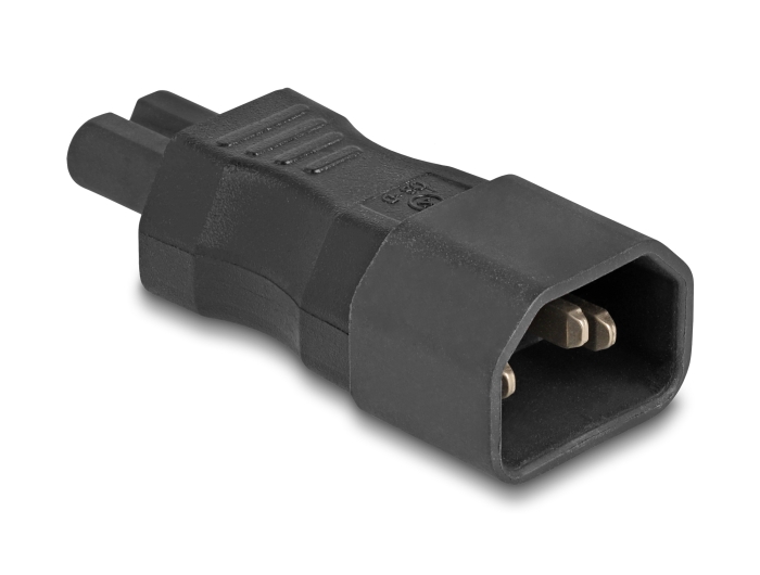 Delock Tápadapter IEC 60320 - C14 - C7, apa / anya, 2,5 A, egyenes (80469)