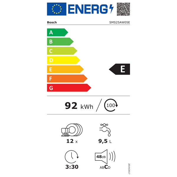 Bosch SMS25AW05E mosogatógép