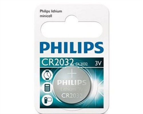 Philips 3V Lítium gombelem (CR2032/01B) Philips 3V Lítium gombelem (CR2032/01B)