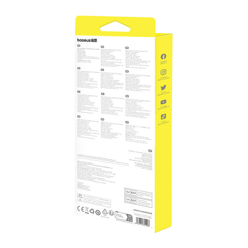 Adapter WiFi Baseus FastJoy 300Mbps (czarny)