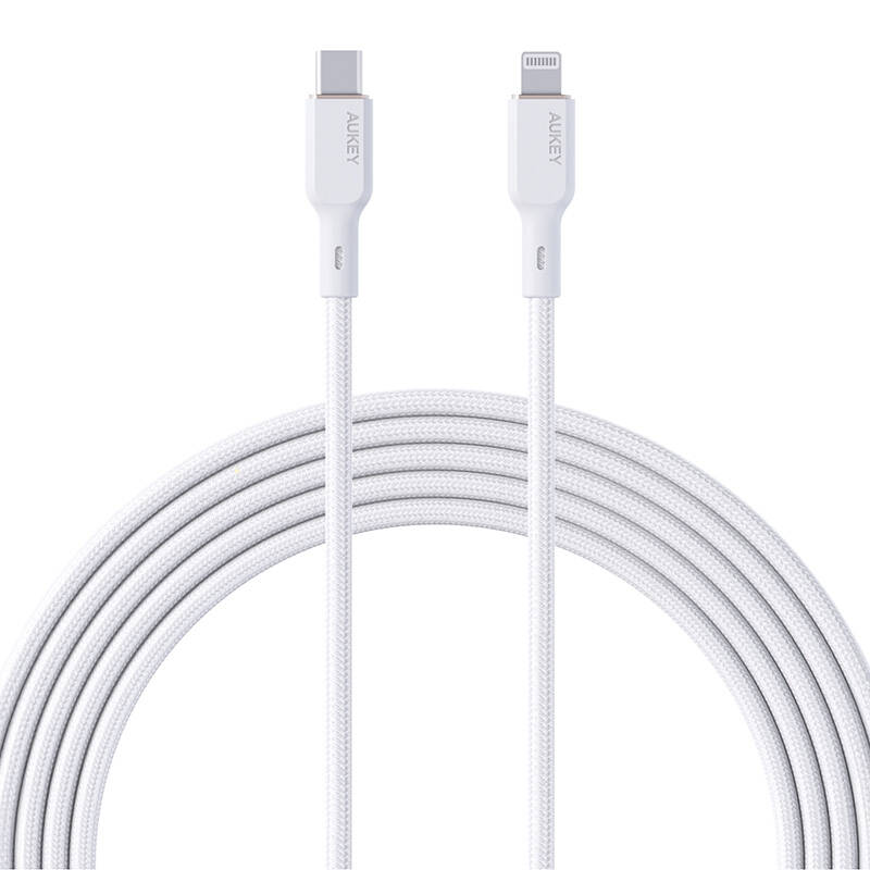 Cable Aukey CB-NCL2 USB-C to Lightning 1.8m (black) Cable Aukey CB-NCL2 USB-C to Lightning 1.8m (black)