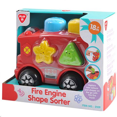 Playgo Formaválogató tűzoltóautó (2109) Playgo Formaválogató tűzoltóautó (2109)