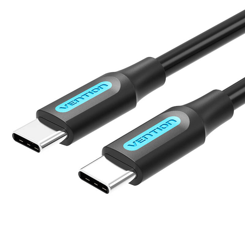 USB-C 2.0 Cable Vention COSBG 1.5m Black PVC USB-C 2.0 Cable Vention COSBG 1.5m Black PVC