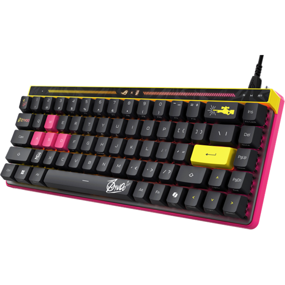 ASUS ROG Falchion Ace HFX ZywOo Edition billentyűzet  Fekete US