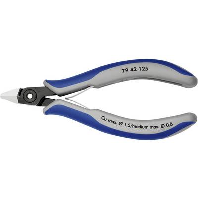 Precíziós elektronikai oldalcsípőfogó, hegyes fej, Knipex 79 42 125 Precíziós elektronikai oldalcsípőfogó, hegyes fej, Knipex 79 42 125