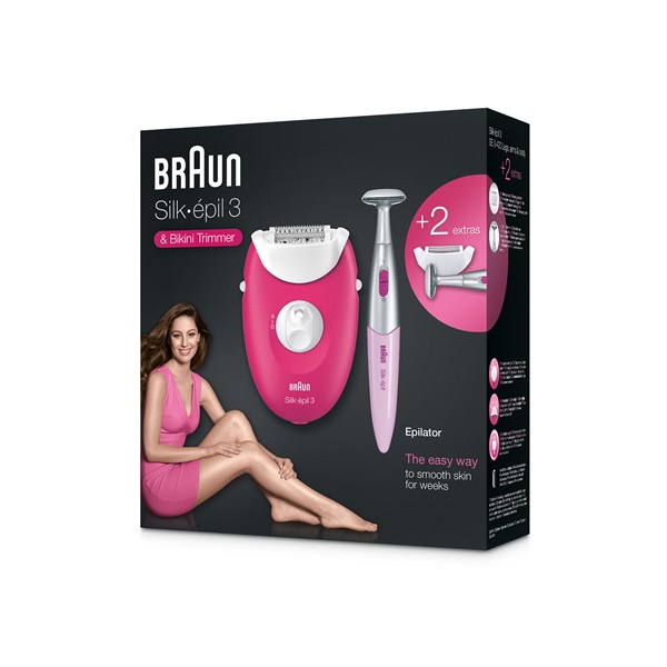 Braun SE3420 Silk-épil 3 3-420 epilátor szett