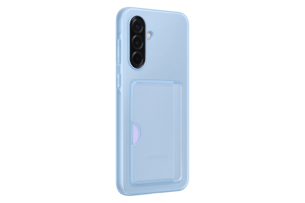 Samsung A36 5G kártyatartós hátlap, Kék