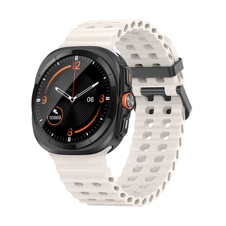 Mybandz 65038 WAVES szilikon Samsung Galaxy Watch Ultra szíj Fehér Mybandz 65038 WAVES szilikon Samsung Galaxy Watch Ultra szíj Fehér