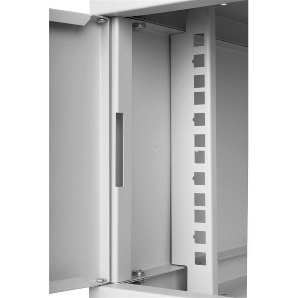 Stalflex 4U fali rack szekrény 19" 450mm szürke (RC19-4U-450GG)