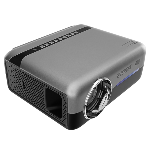 Everest PJ03  FullHD   8000 AL  300 ANSI Bluetooth állvány Projektor 