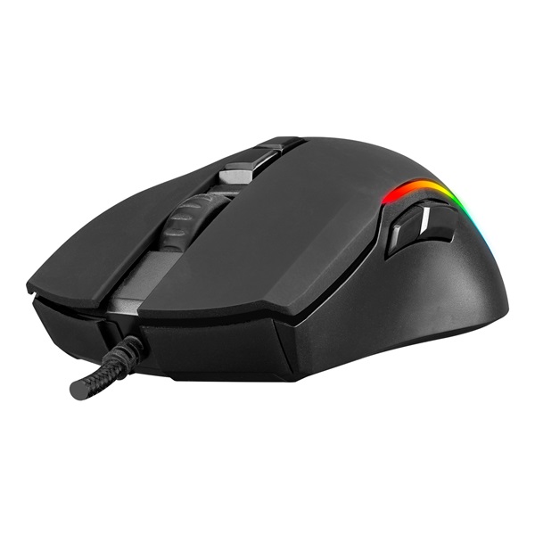 Everest SM-GX21 STARTY   optikai  RGB LED Gamer Egér Fekete
