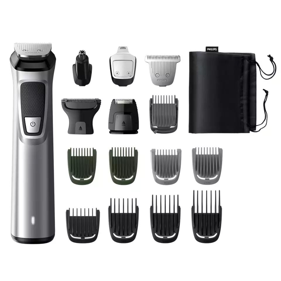 Philips MG7736/15 Multigroom series 7000 borotva 16az1-ben arcra, hajra és testre