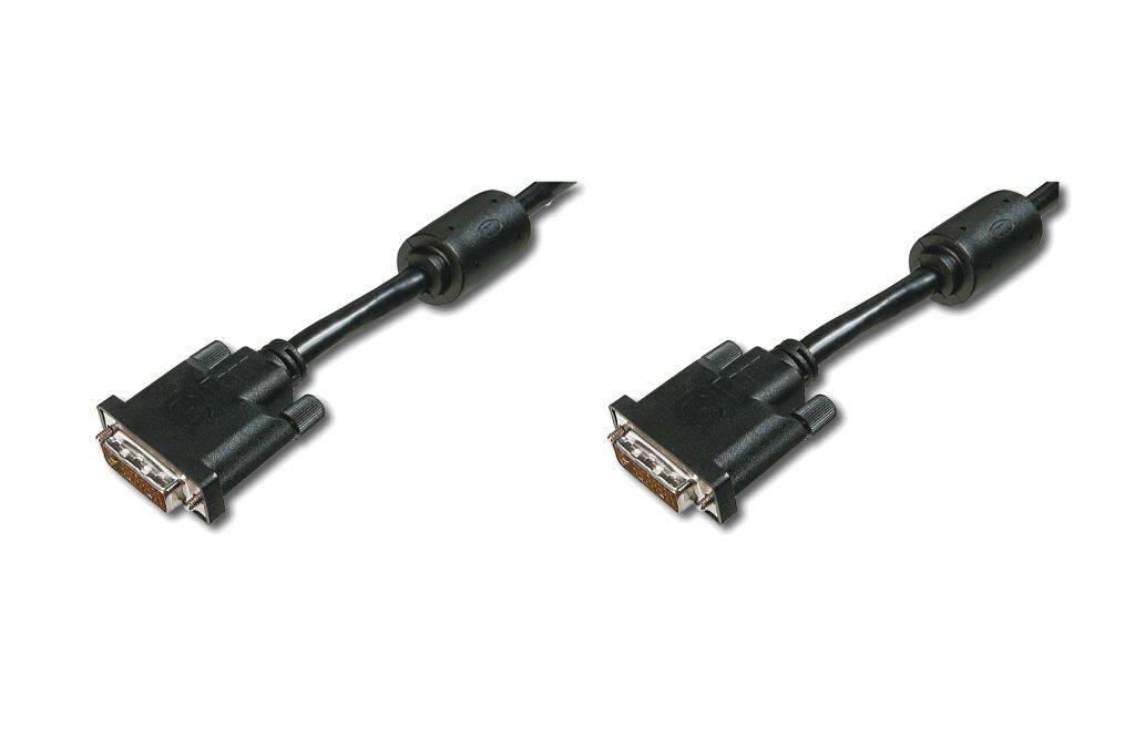 Assmann DVI-D Dual link összekötő kábel 10m (AK-320101-100-S) Assmann DVI-D Dual link összekötő kábel 10m (AK-320101-100-S)