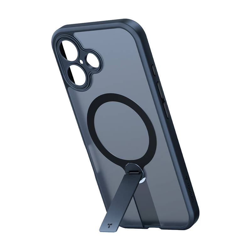 Torras Pstand Spin tok iPhone 16 Plus készülékhez (fekete)