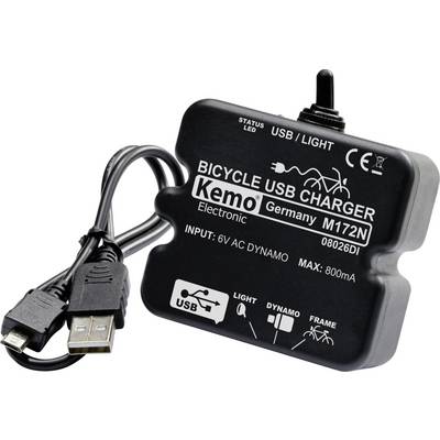 USB-s töltésszabályozó kerékpárhoz, KEMO M172N USB-s töltésszabályozó kerékpárhoz, KEMO M172N