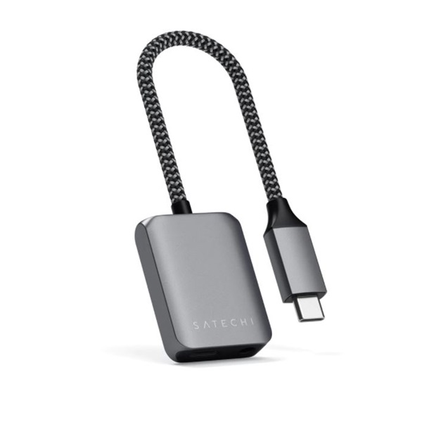 Satechi ST-UCAPDAM Type-C/3,5mm asztroszürke audio adapter Satechi ST-UCAPDAM Type-C/3,5mm asztroszürke audio adapter