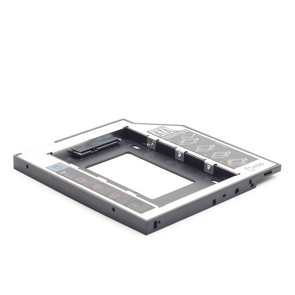 Gembird 2,5" --> 5,25" HDD beépítő keret laptophoz 12.7mm (MF-95-02) Gembird 2,5" --> 5,25" HDD beépítő keret laptophoz 12.7mm (MF-95-02)
