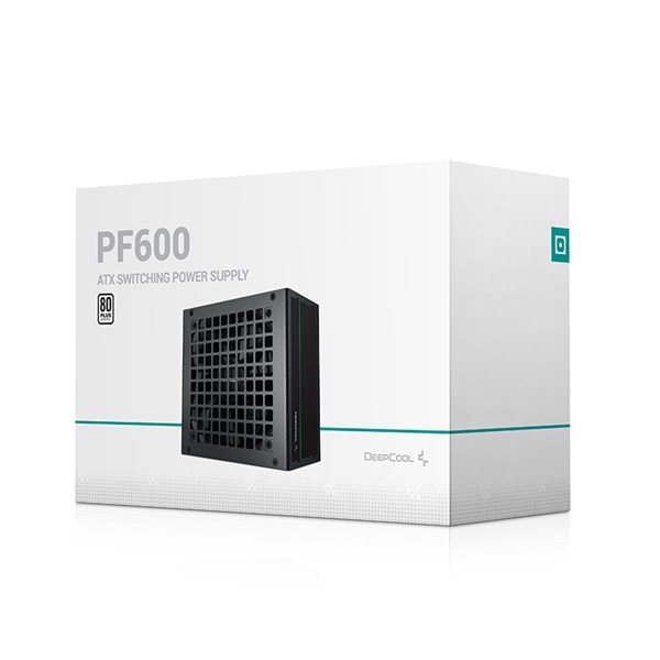 DeepCool  PF600 80 Plus  600W Aktív PFC  12cm Tápegység
