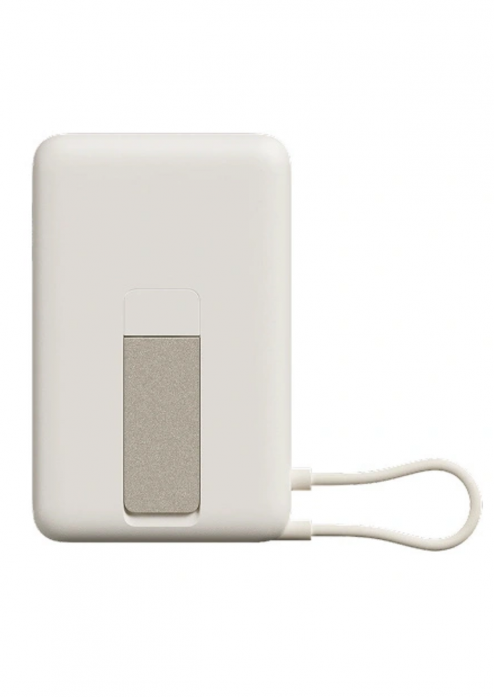 Xiaomi Magnetic Power Bank 10000 mAh beépített kábel és kitámasz