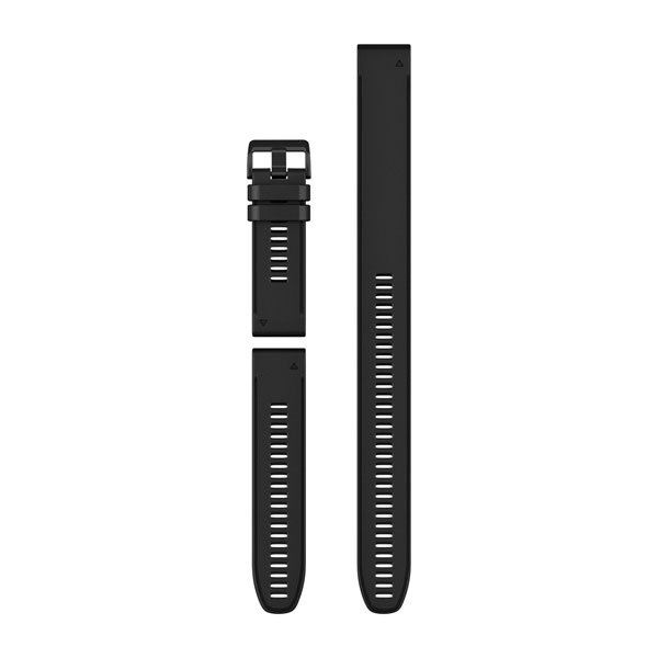 Garmin 26mm fekete szilikon, fekete csat (QuickFit) Descent Mk2, 3részes óraszíj (010-12907-00)