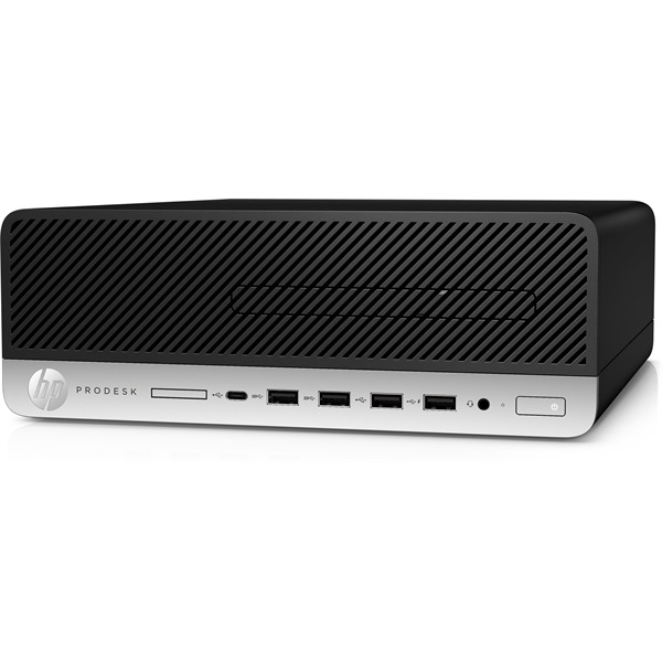 HP ProDesk 600 G5 SFF PC i3-9100 8GB 256GB SSD Win11 Pro fekete asztali számítógép