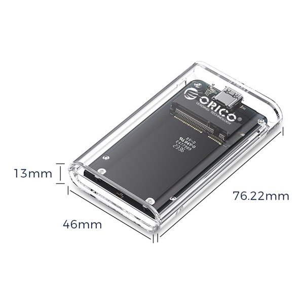 Orico   TC10-MS-GR  Külső mSATA ház