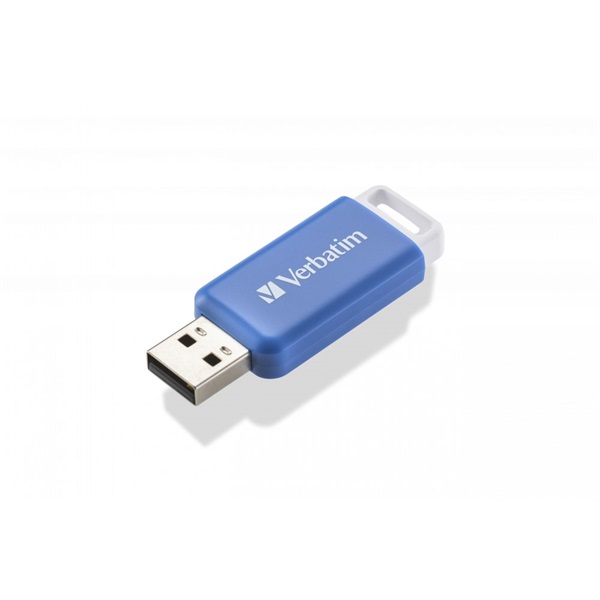 Verbatim 49455 DataBar 64GB USB 2.0 Flash Drive Kék 
