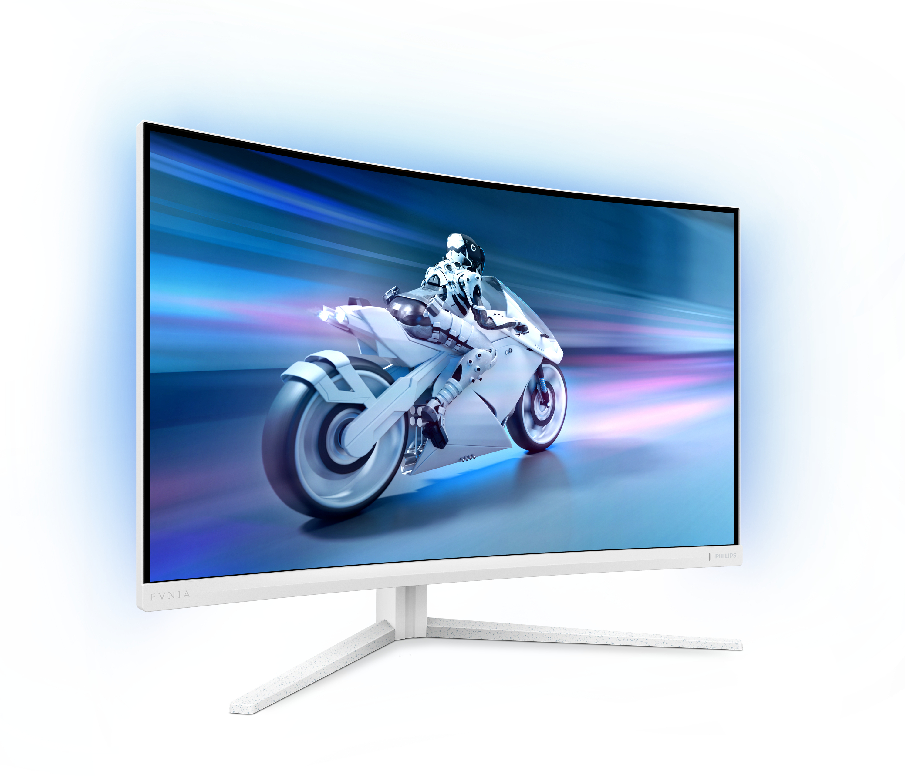 Philips 31,5" 32M2C5501 LED Monitor - 2560x1440, QHD, VA, 180Hz, 1ms, Ívelt, Gamer, Fehér