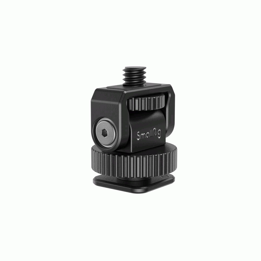SMALLRIG Mini Cold Shoe to 1/4"-20 Screw Adapter