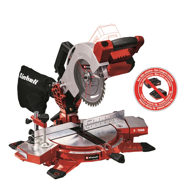 Einhell 4300890 PXC TE-MS 18/210 Li-Solo akku és töltő nélkül akkumulátoros gérvágó Einhell 4300890 PXC TE-MS 18/210 Li-Solo akku és töltő nélkül akkumulátoros gérvágó