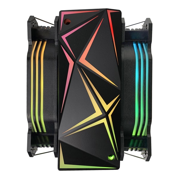 Rampage  OCTAGON C60  max dB  96,84 m3/h 4 pin csatlakozó  2x12cm CPU Cooler  