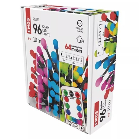 Emos D5AA01 LEDES KÜLTÉRI FÉNYFÜZÉR GÖMB TÁVIRÁNYÍTÓVAL