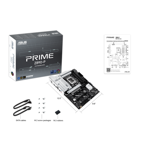 Asus Intel PRIME Z890-P LGA1851  Alaplap  