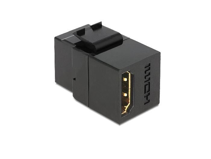 Delock Keystone modul HDMI anya > HDMI anya fekete (86366) Delock Keystone modul HDMI anya > HDMI anya fekete (86366)