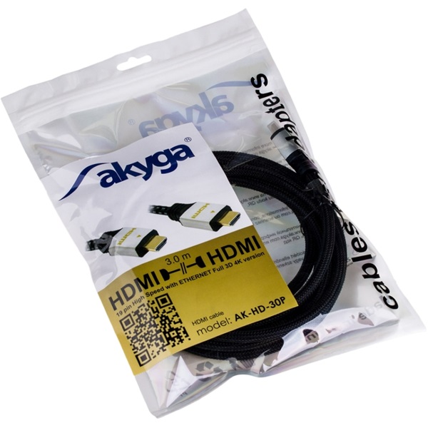 Akyga AK-HD-30P HDMI 2.0 3m kábel