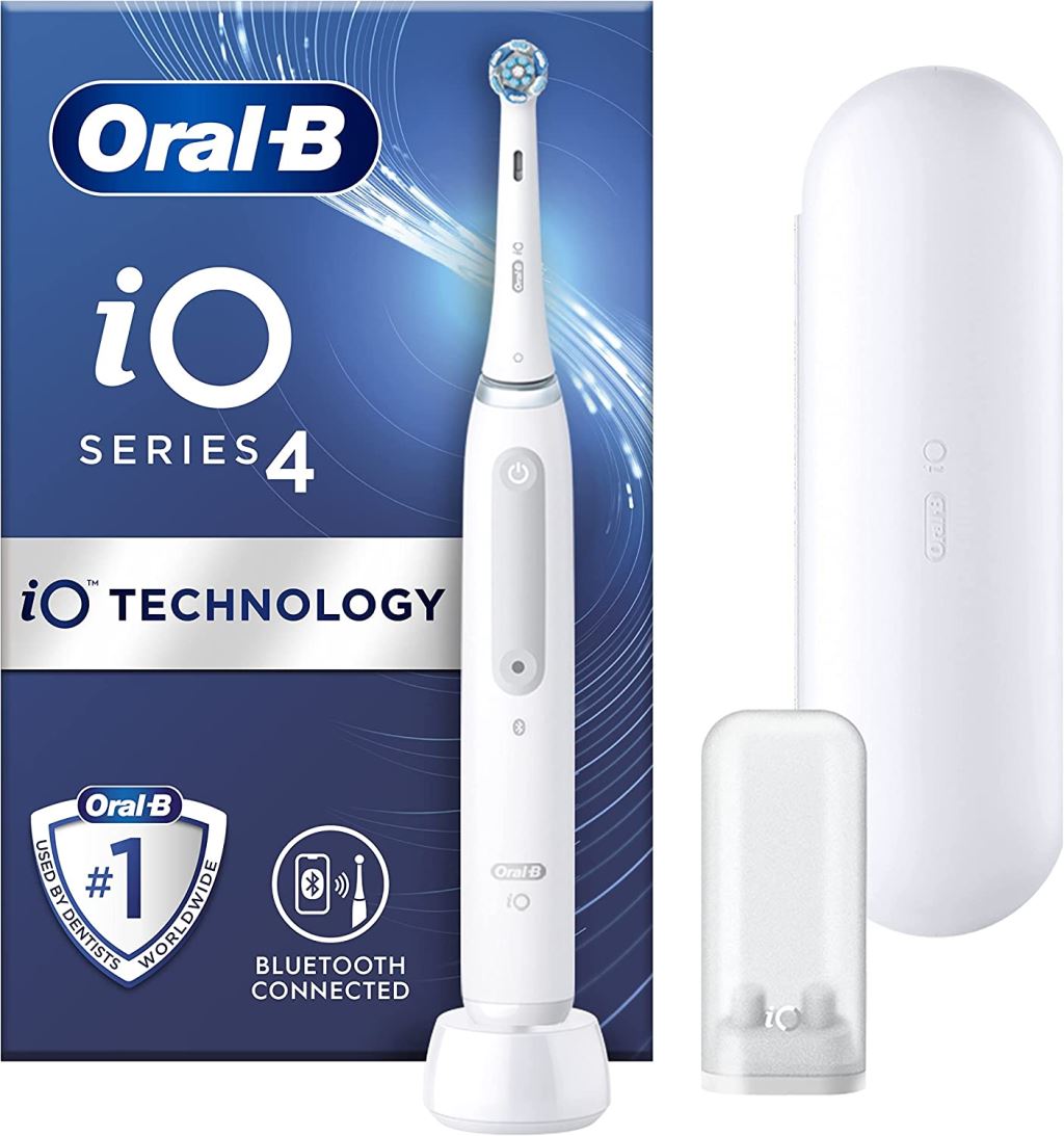 Braun Oral-B iO4 elektromos fogkefe fehér (10PO010373) Braun Oral-B iO4 elektromos fogkefe fehér (10PO010373)