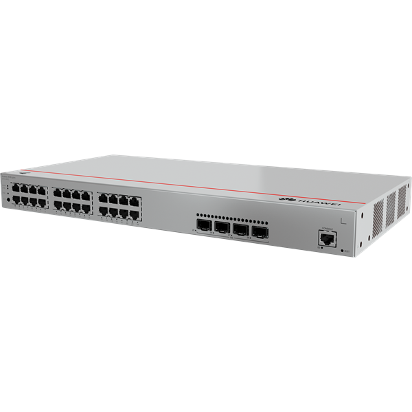 Huawei eKit Switch 24x1000Mbps (400W PoE+) + 4x1GE (SFP) + 1konzol port, S310-24P4S Huawei eKit Switch 24x1000Mbps (400W PoE+) + 4x1GE (SFP) + 1konzol port, S310-24P4S