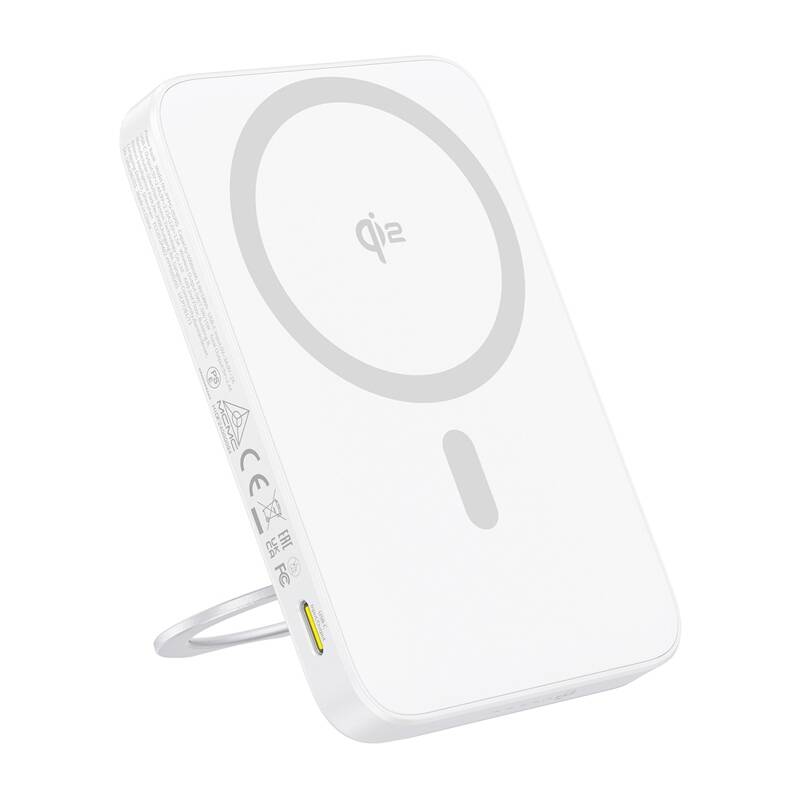 Baseus PicoGo Qi2 5000mAh 20W mágneses powerbank állvánnyal