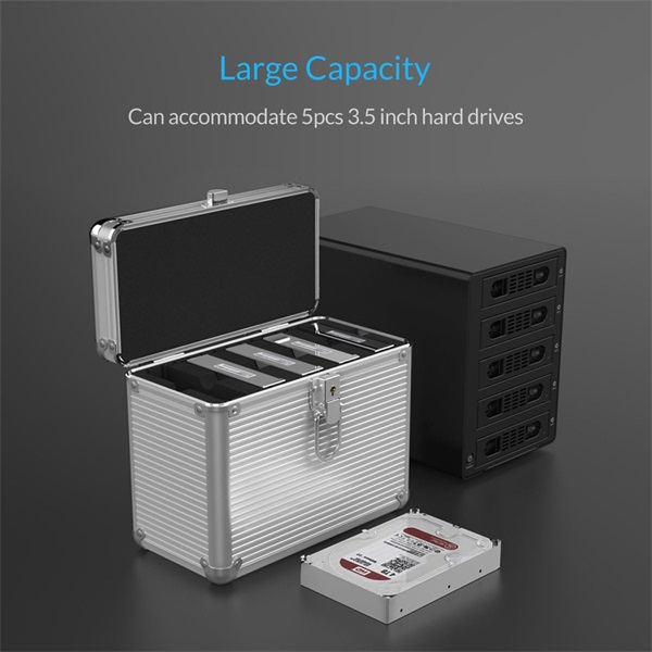 Orico   BSC35-05-SV 3,5"  HDD védőtok Szürke