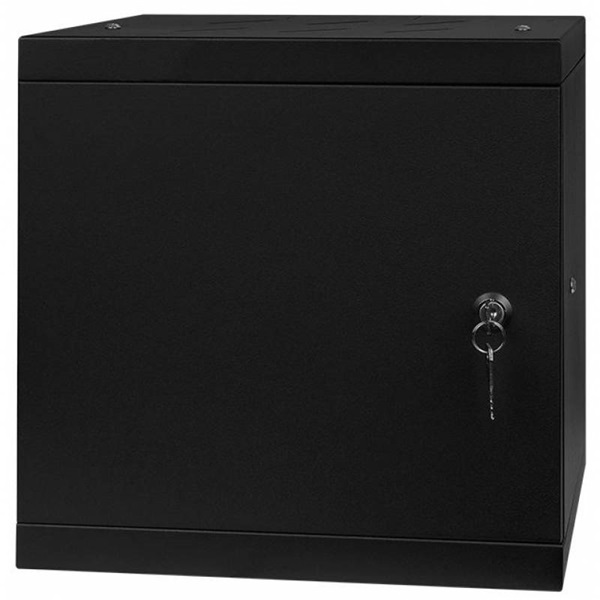 Stalflex 6U fali rack szekrény 10" 300mm fekete (RC10-6U-300MB)
