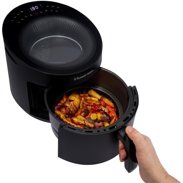 Russell Hobbs 27420-56/RH Panoramic airfryer  5 L forrólevegős sütő Fekete 
