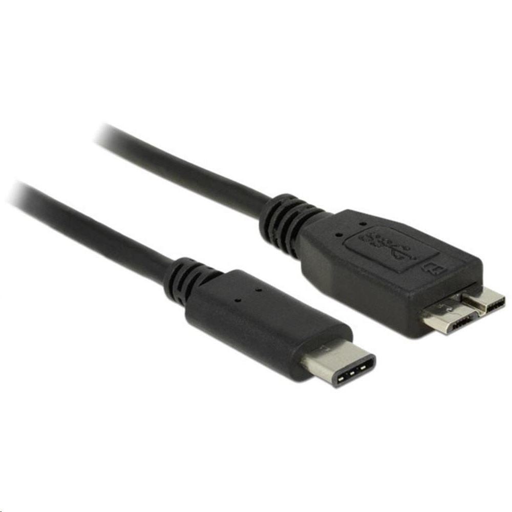 Delock 83676 SuperSpeed USB kábel (USB 3.1, Gen 2) USB Type-C dugó > USB Micro-B típusú dugó 0,5 m fekete Delock 83676 SuperSpeed USB kábel (USB 3.1, Gen 2) USB Type-C dugó > USB Micro-B típusú dugó 0,5 m fekete