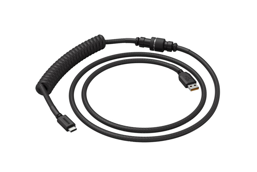 Glorious USB-C billentyűzet spirálkábel fekete (GLO-CBL-COIL-BLACK) Glorious USB-C billentyűzet spirálkábel fekete (GLO-CBL-COIL-BLACK)