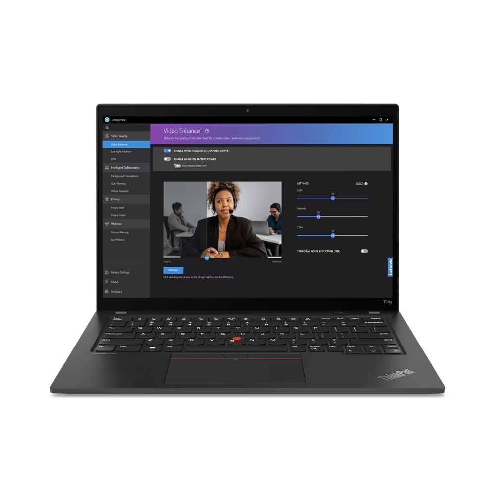 Lenovo ThinkPad T14s Gen 4 (Intel) laptop Win 11 Pro fekete (21F60046HV)