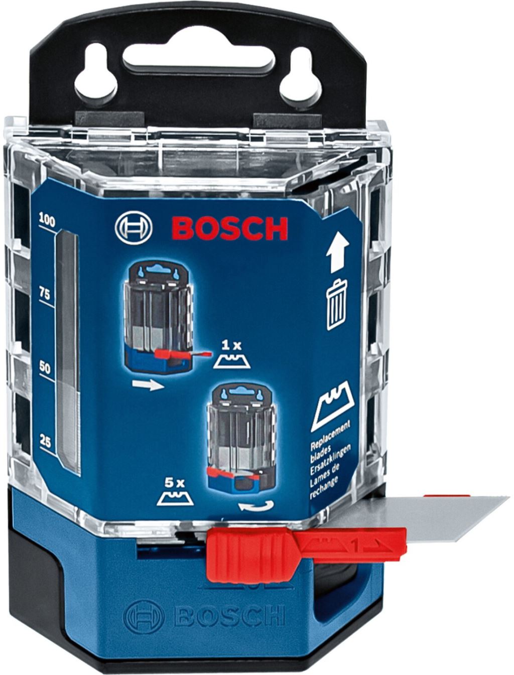 Bosch Professional 1600A01V3J tapétavágó tartalék penge 62 mm, 50 db Bosch Professional 1600A01V3J tapétavágó tartalék penge 62 mm, 50 db