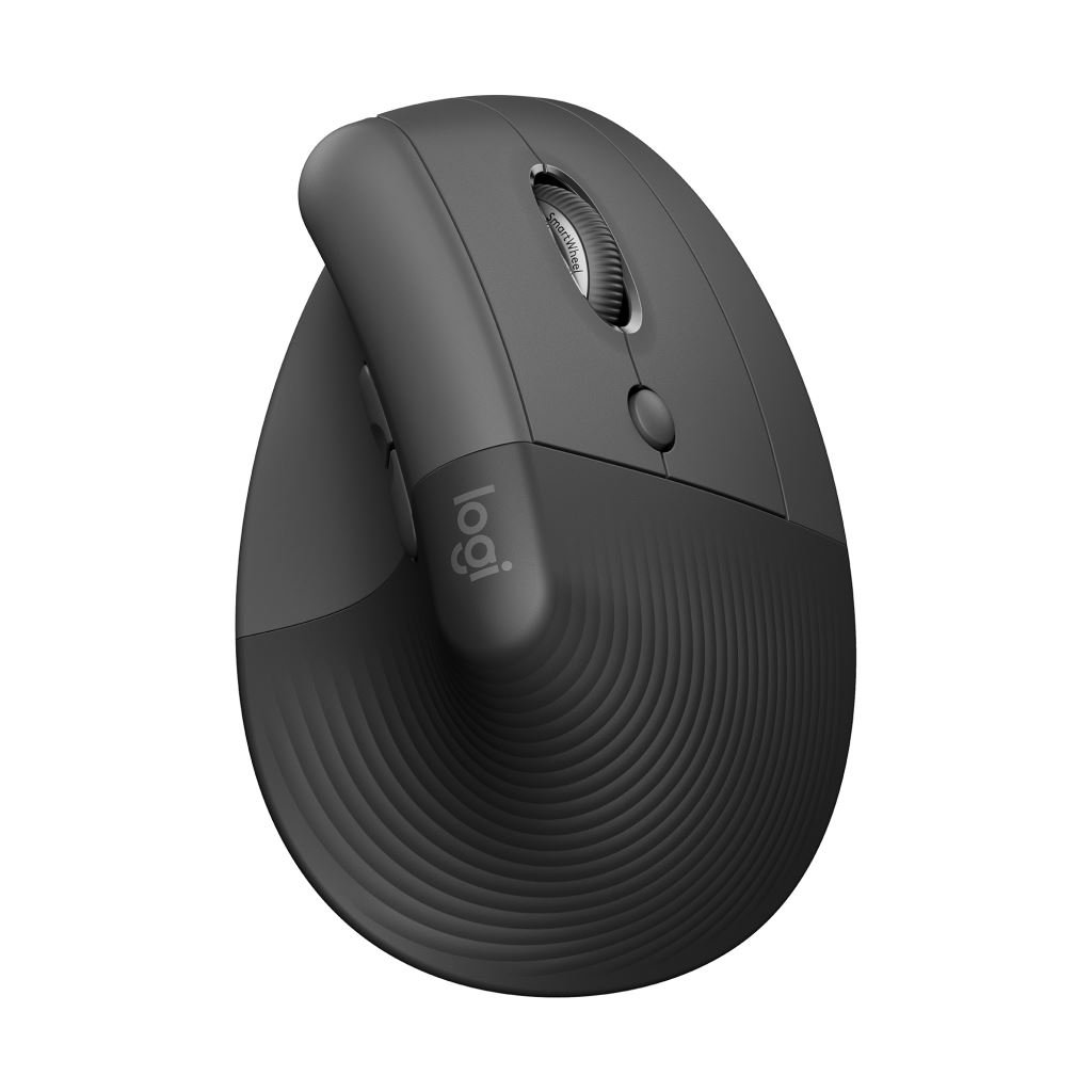 Logitech Lift jobbkezes függőleges ergonómikus vezeték nélküli egér grafitszürke (910-006473) Logitech Lift jobbkezes függőleges ergonómikus vezeték nélküli egér grafitszürke (910-006473)