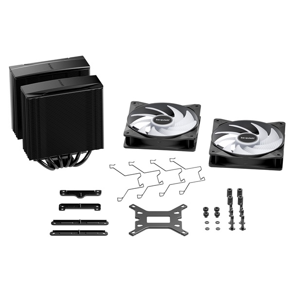 Be Quiet!  PURE ROCK PRO 3 LX Black (AMD: AM4/AM5; Intel: 1851/1700/1200/1150/1151/1155) CPU Cooler 